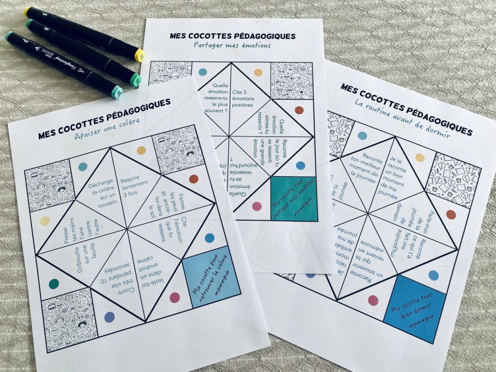 Mes cocottes pour partager mes émotions 1