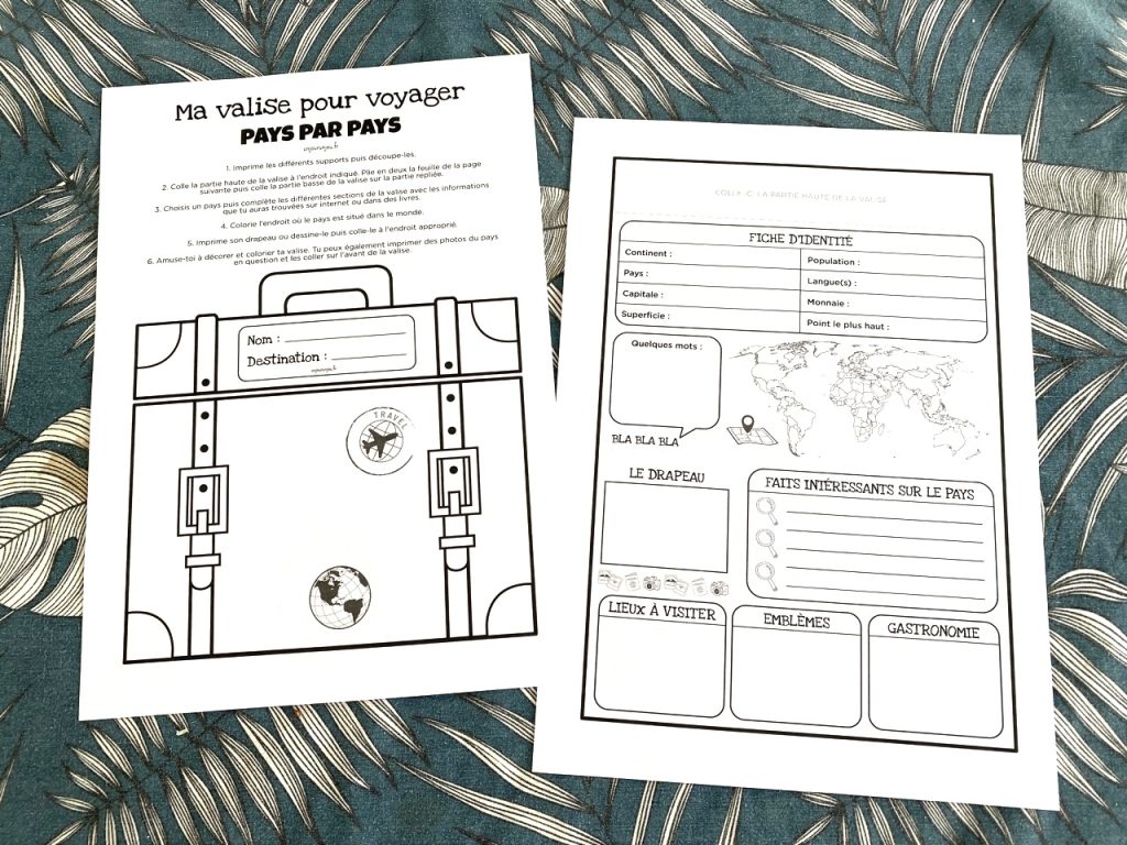 Valise pays par pays - 1