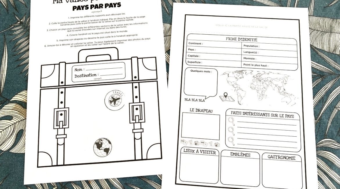 Valise pays par pays - 1