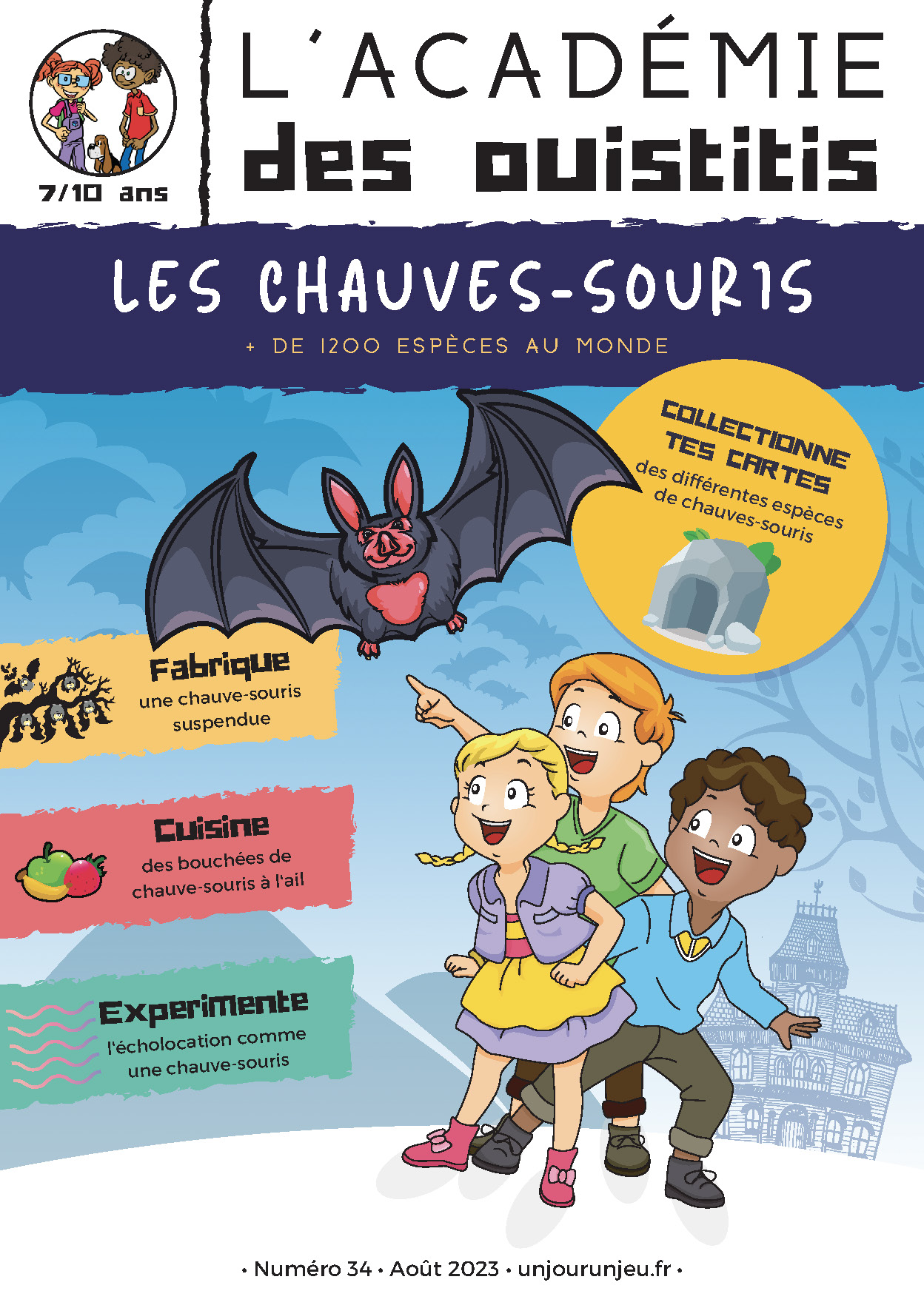 L'Académie des Ouistitis étudie les chauves-souris