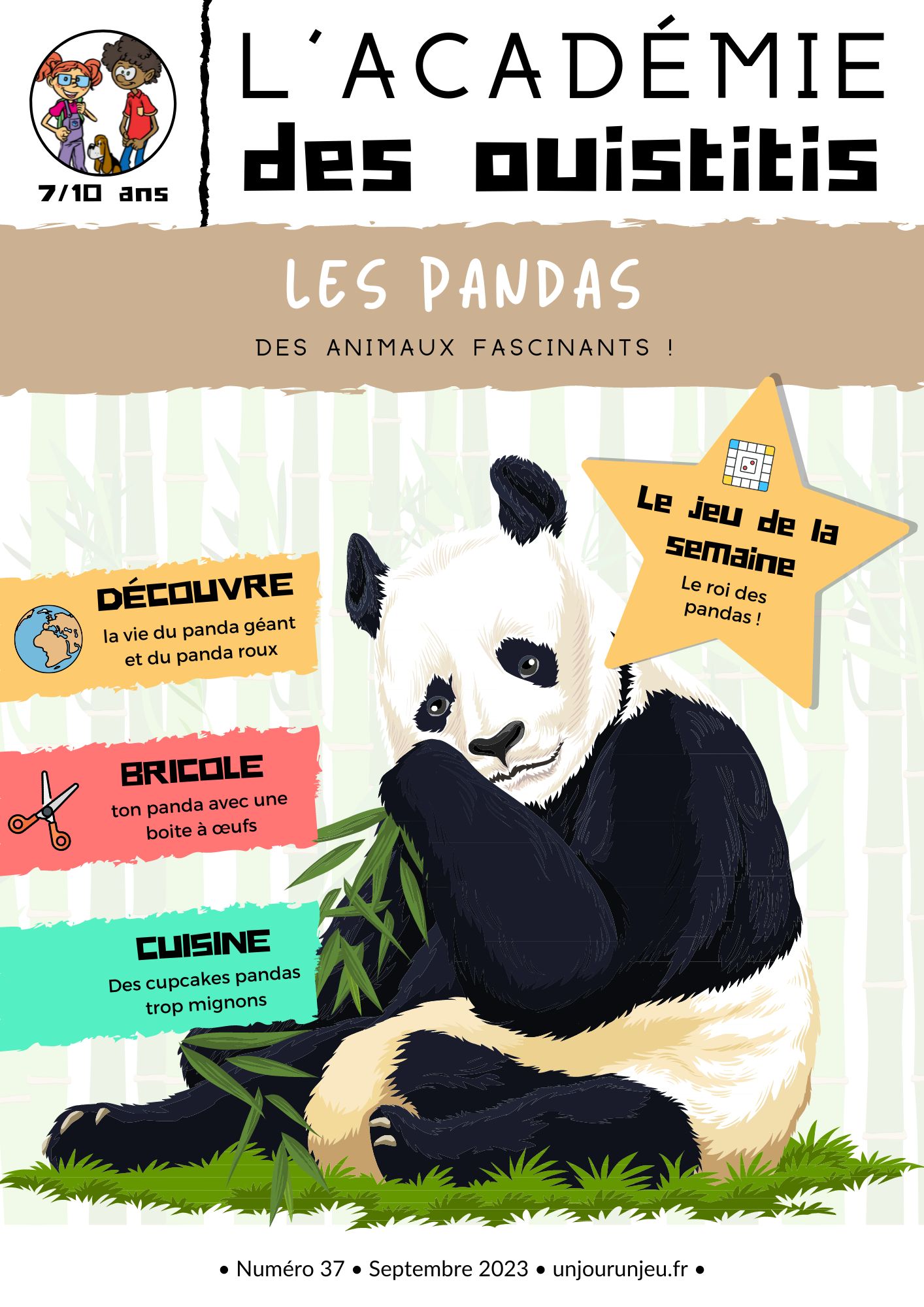 L'Académie des Ouistitis prend soin des pandas