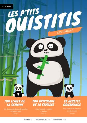 Les P'tits Ouistitis s'intéressent aux pandas