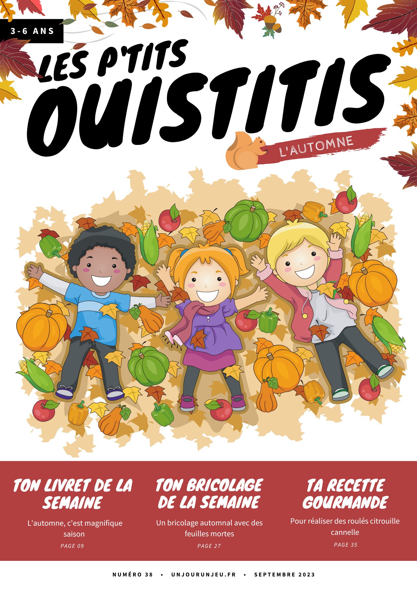 Les P'tits Ouistitis accueillent l'automne avec joie