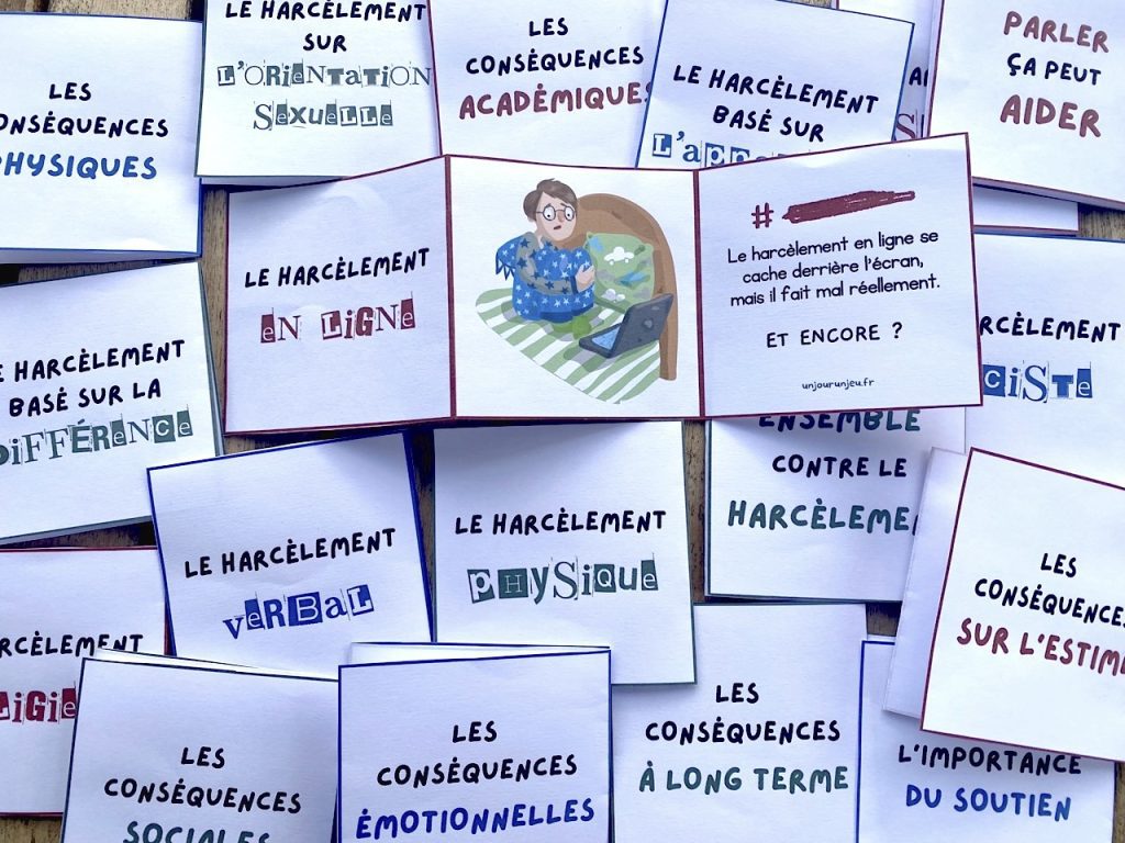 Mes cartes pour lutter contre le harcèlement scolaire