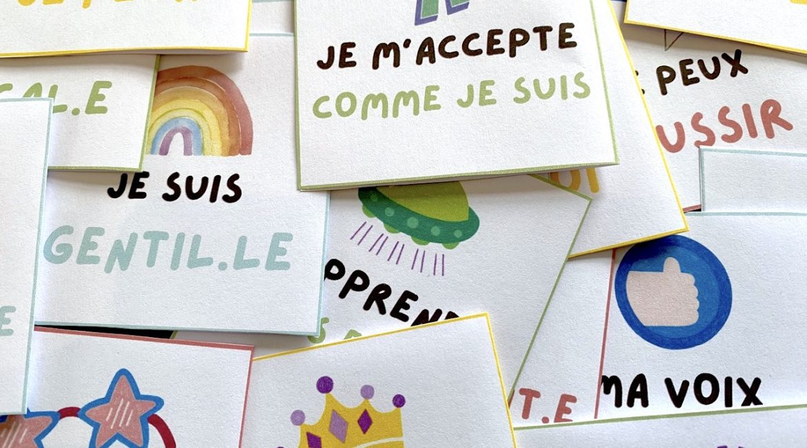 Mes cartes d'affirmations positives