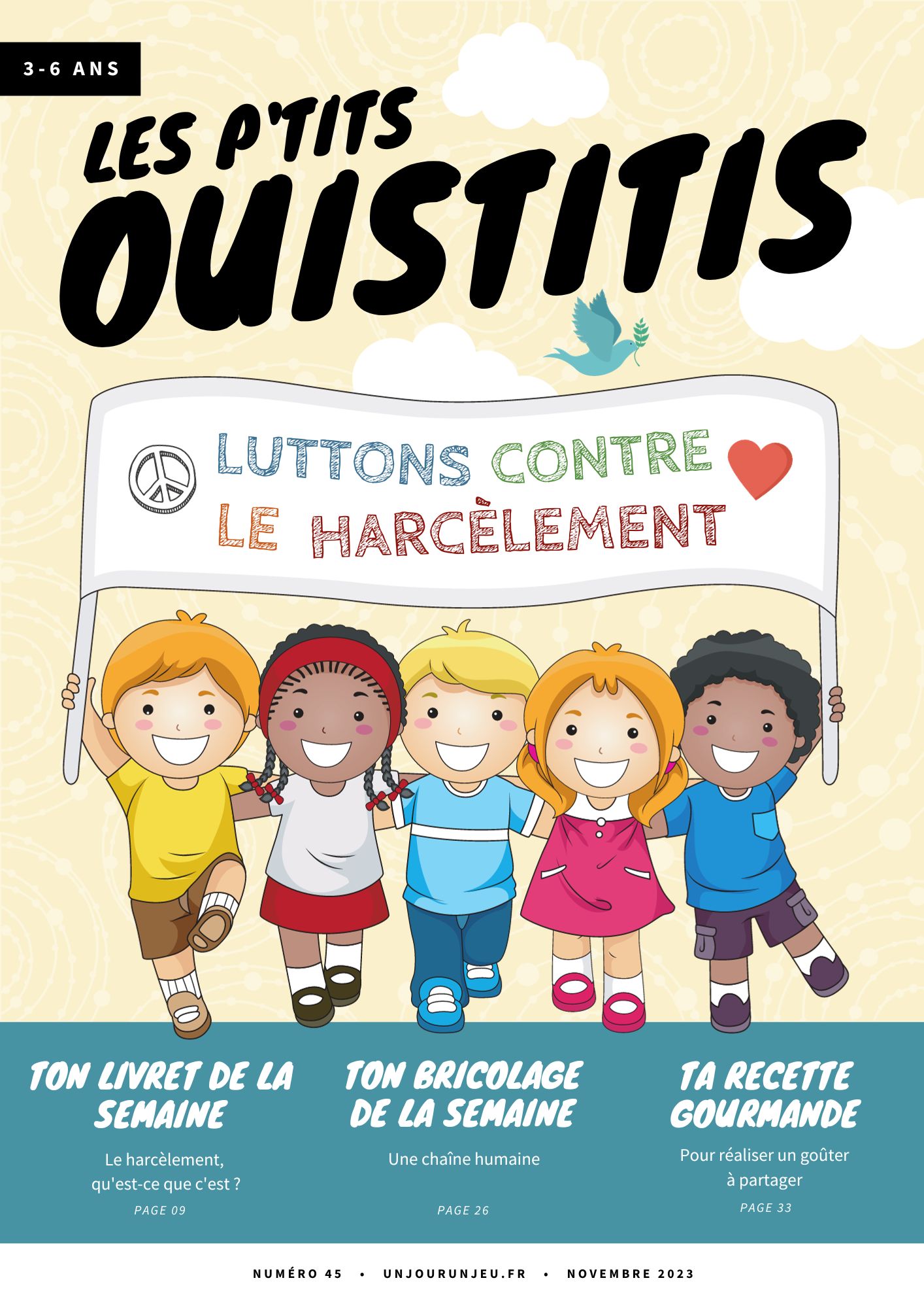 Les P'tits Ouistitis luttent contre le harcèlement scolaire