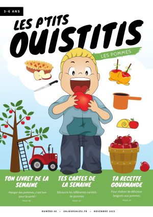 Les P'tits Ouistitis savourent de délicieuses pommes