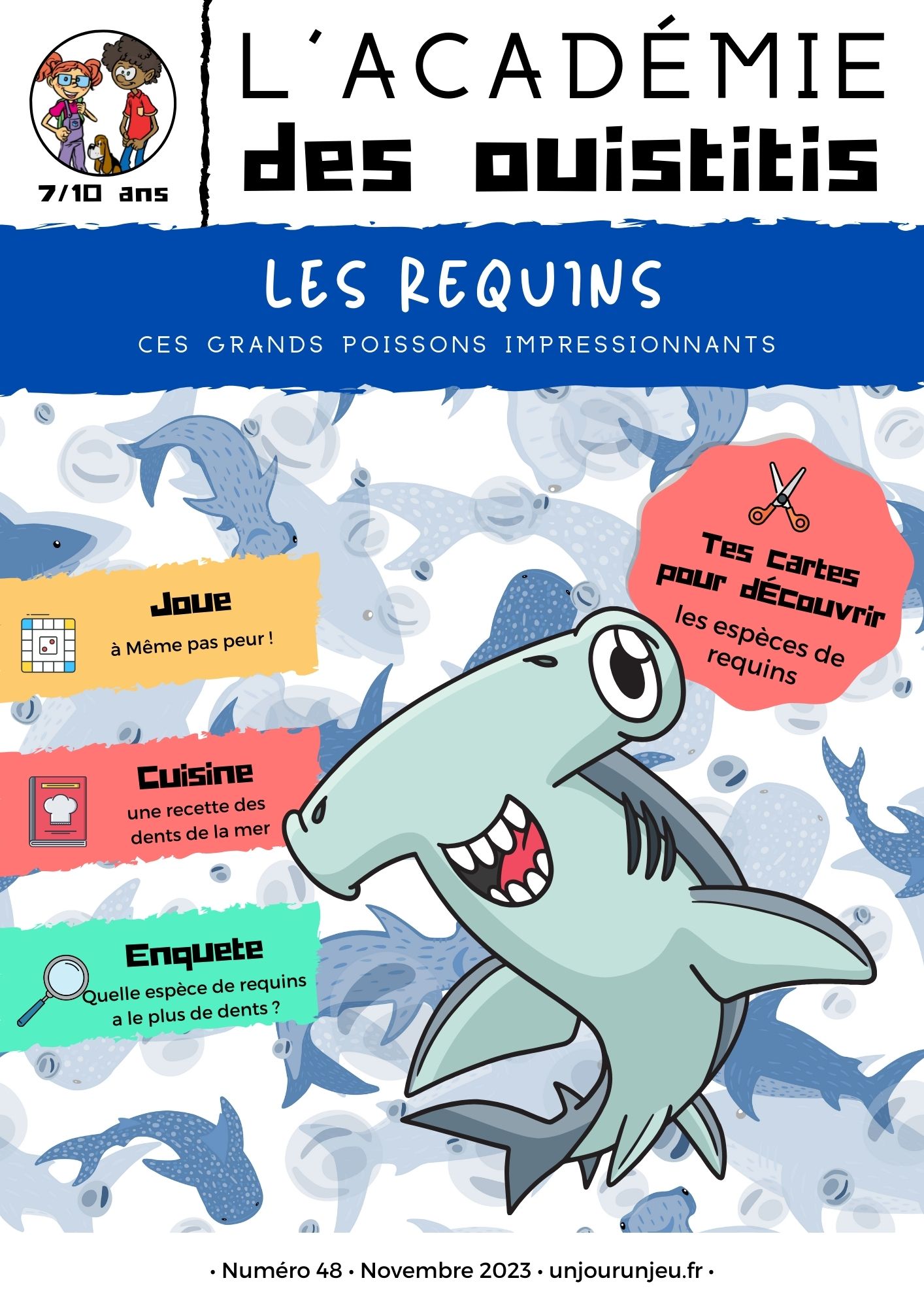 L'Académie des Ouistitis à la rencontre des requins