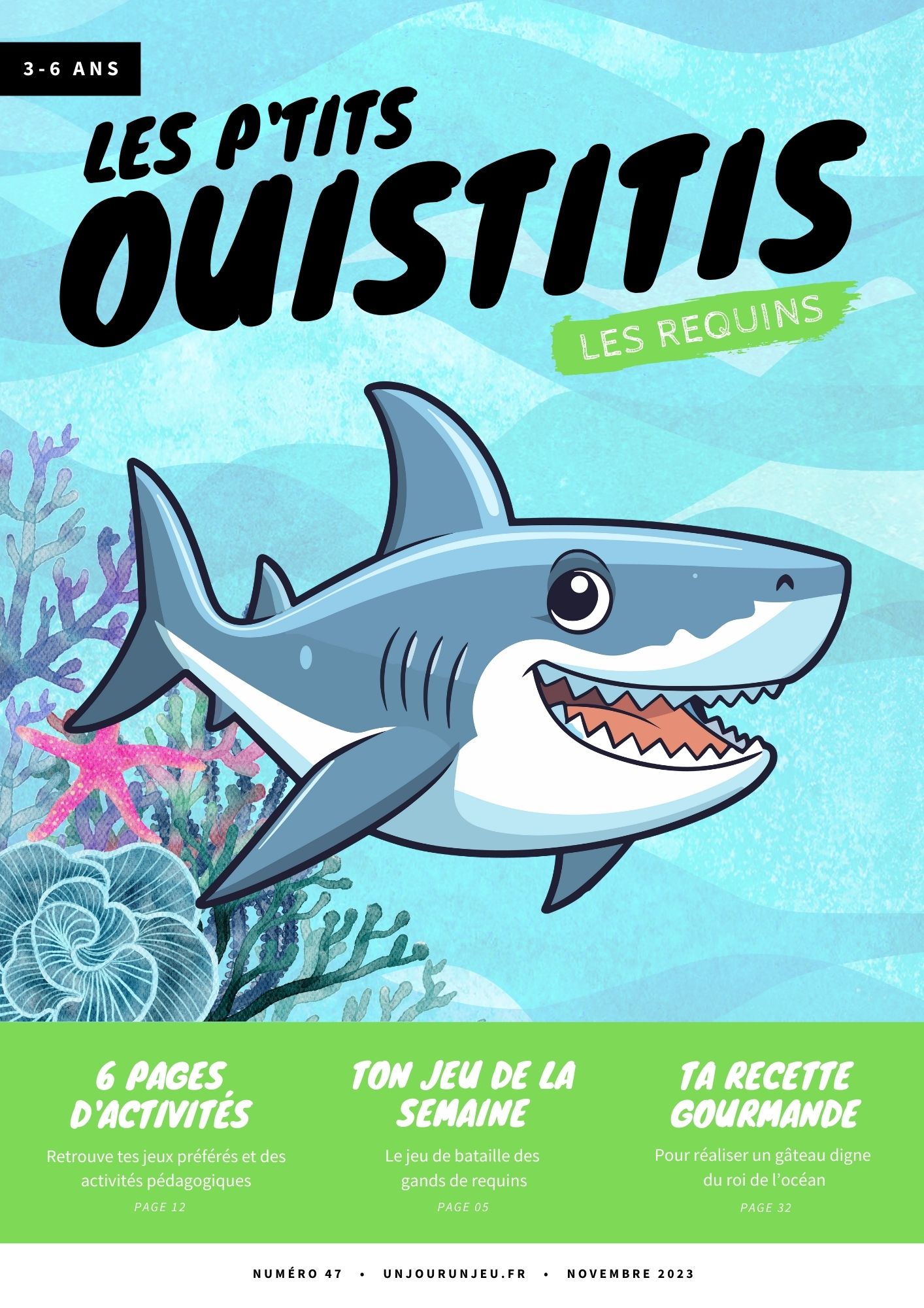 Les P'tits Ouistitis à la rencontre des requins