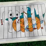 Mon agamographe d'Halloween - étape 3