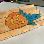 Mon agamographe d'Halloween - étape 6