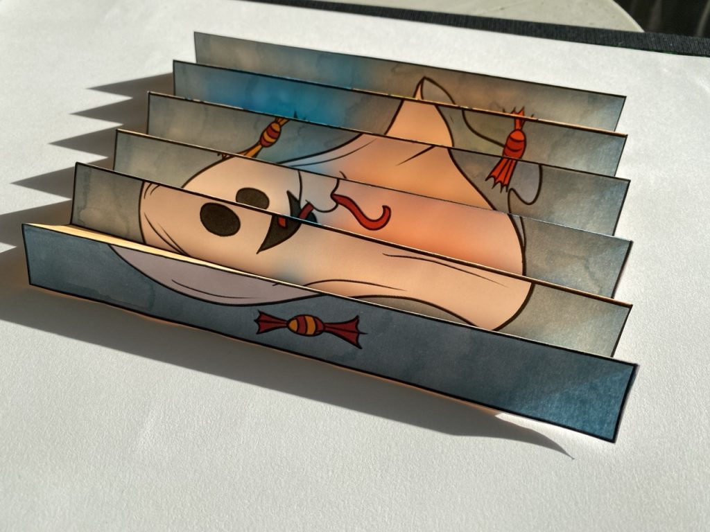 Mon agamographe d'Halloween - étape 7