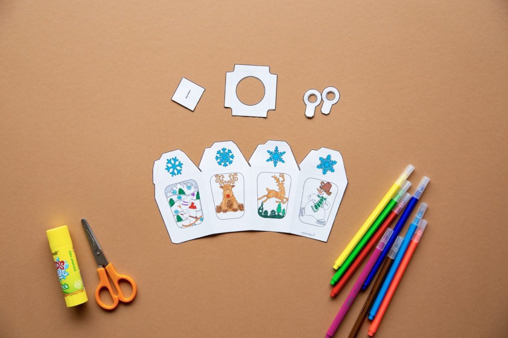 Ma jolie lanterne de Noël à fabriquer - étape 3