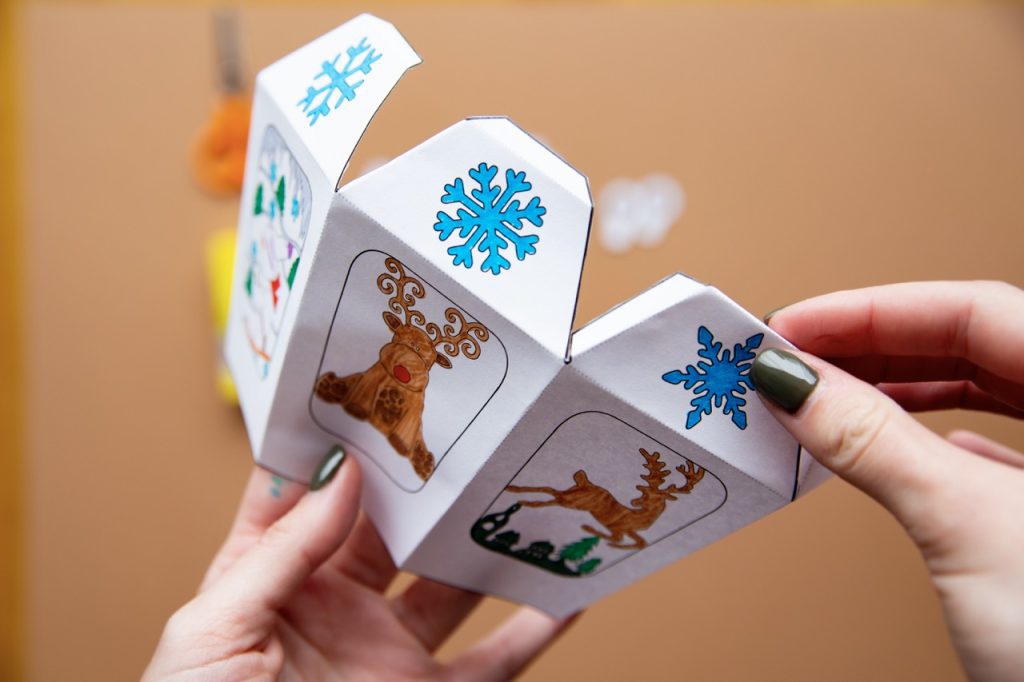 Ma jolie lanterne de Noël à fabriquer - étape 4