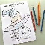 Mon chapeau de sorcière à compléter avec des graphismes - 5