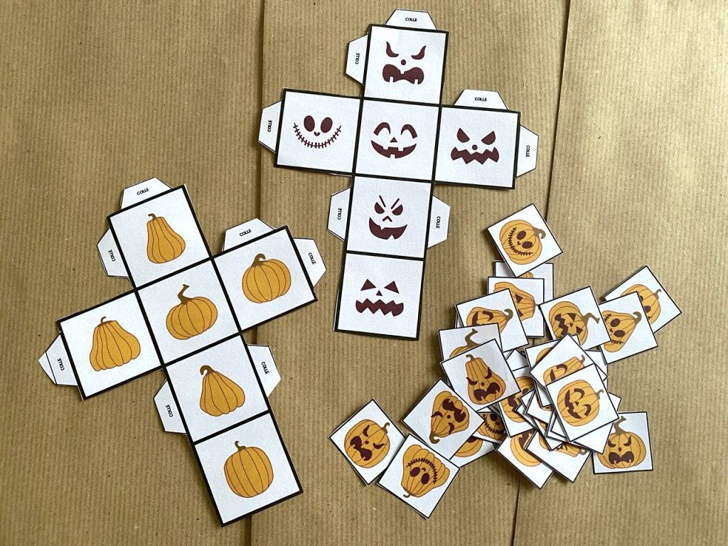 Mon tableau à double entrée des citrouilles déjantées - 2