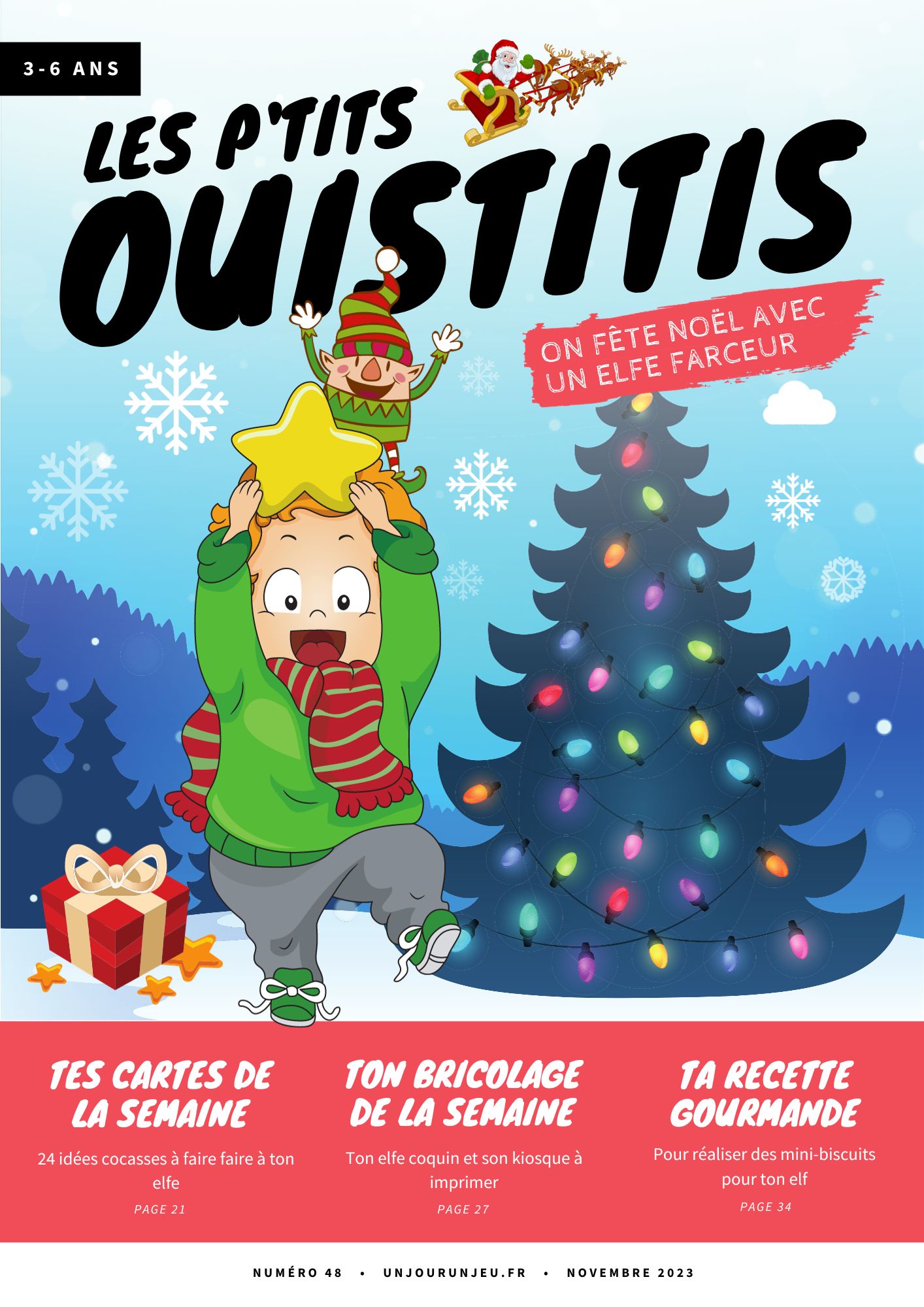 Les P'tits Ouistitis fêtent Noël avec un elf farceur