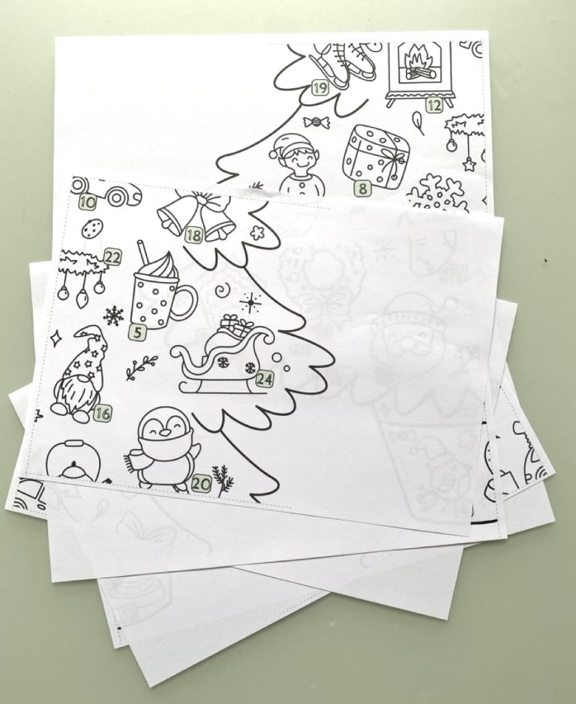 Mon sapin géant de l'Avent - 1