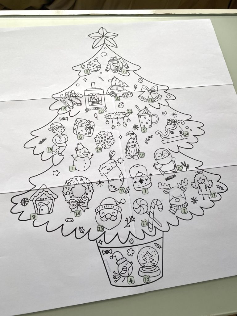 Mon sapin géant de l'Avent - 2