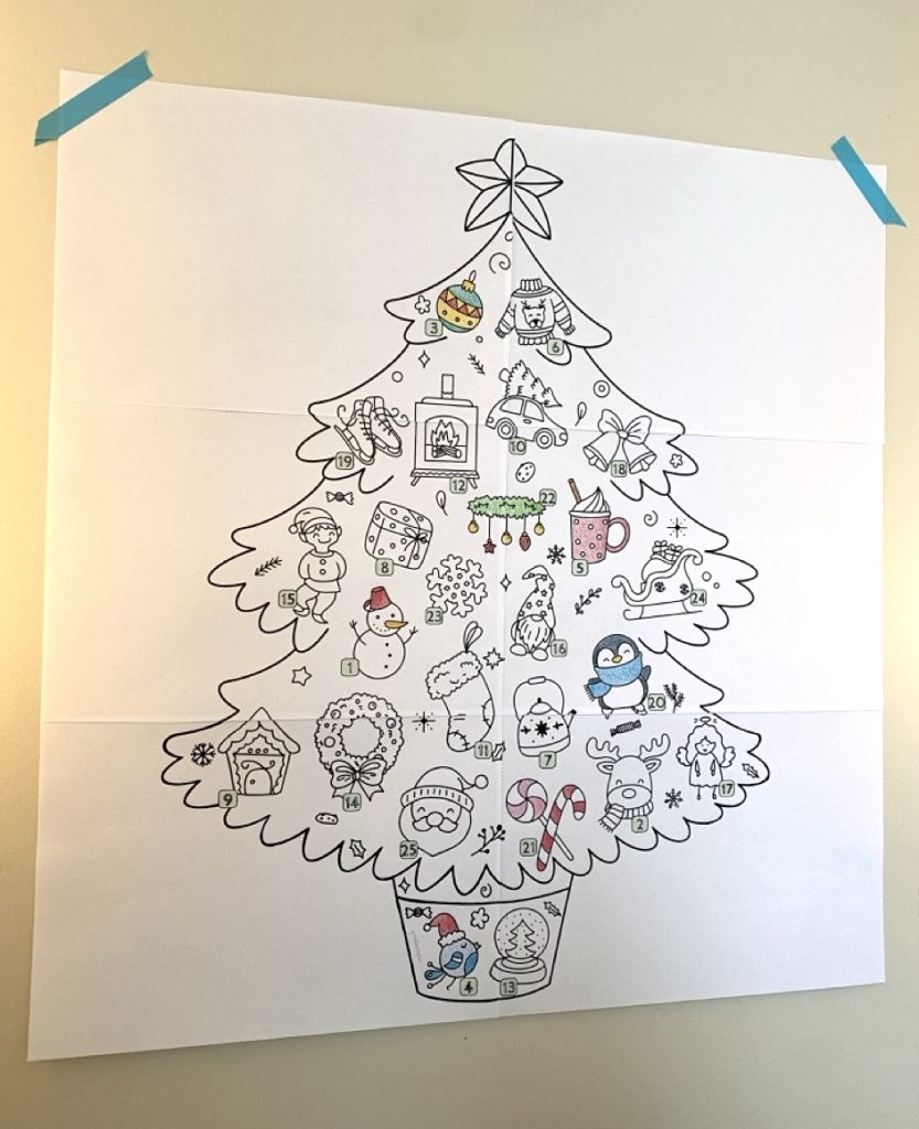 Mon sapin géant de l'Avent - 4