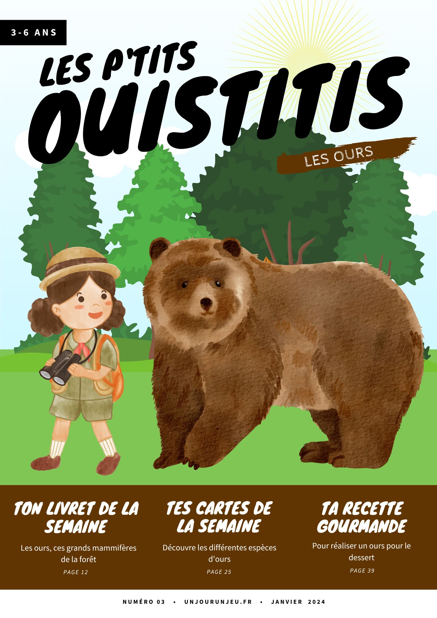 Les P'tits Ouistitis à la rencontre des ours