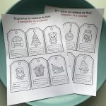 Mes étiquettes de Noël à colorier - 1
