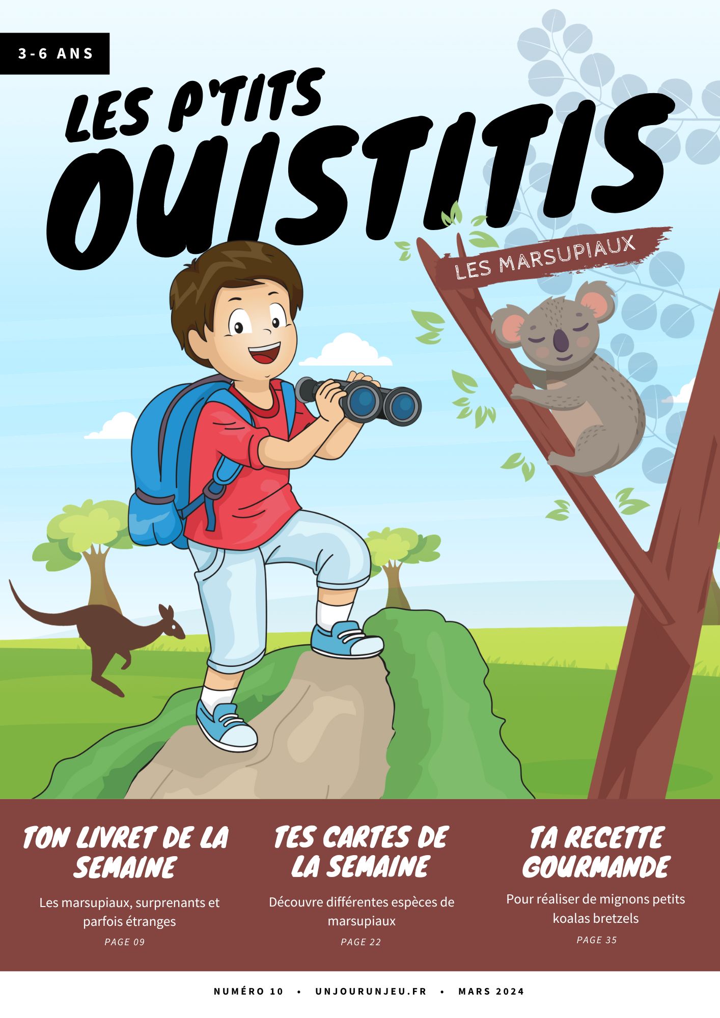 Les P'tits Ouistitis et les marsupiaux