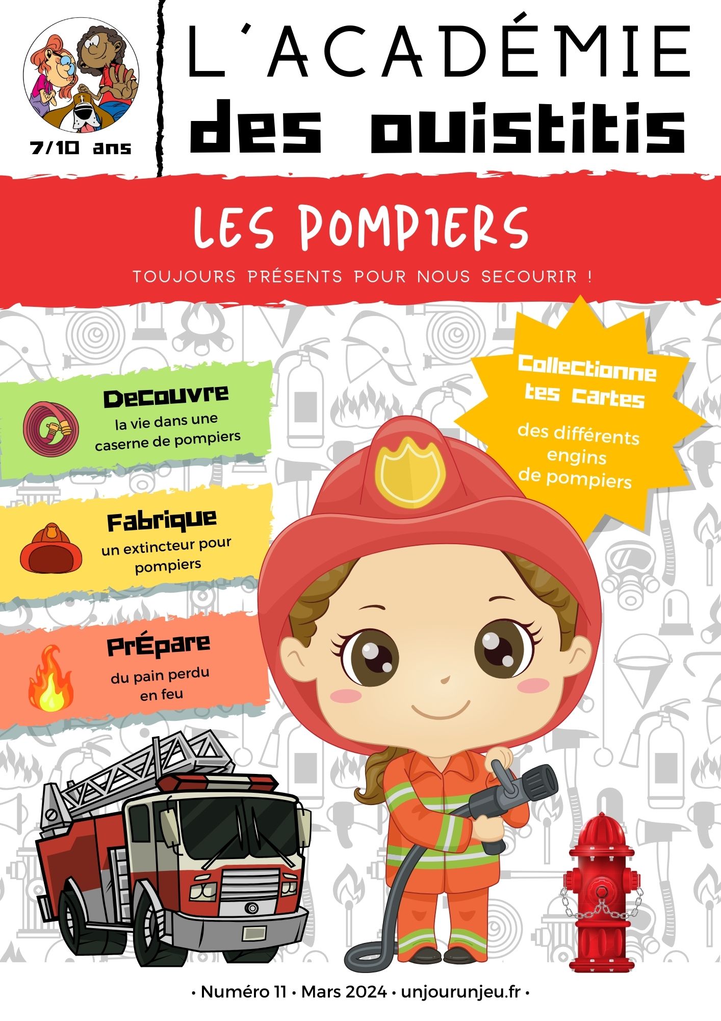 L'Académie des Ouistitis et les pompiers