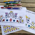 Couronnes coloriées