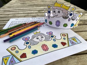 Mes couronnes à colorier pour la galette des rois