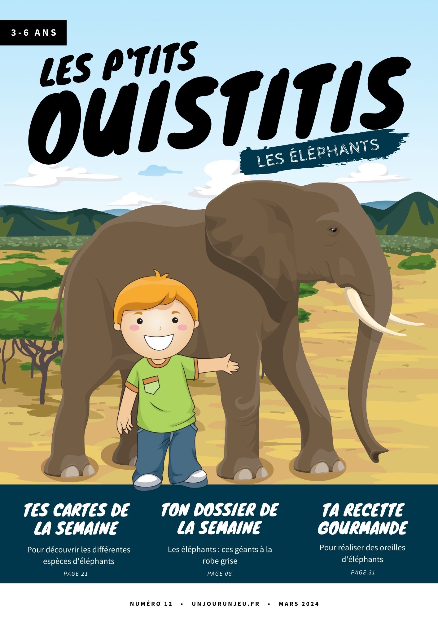 Les P'tits Ouistitis à la rencontre des éléphants