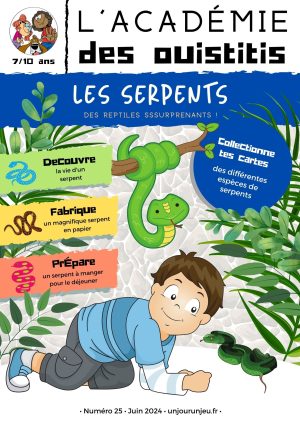 L'Académie des Ouistitis s'intéresse aux serpents