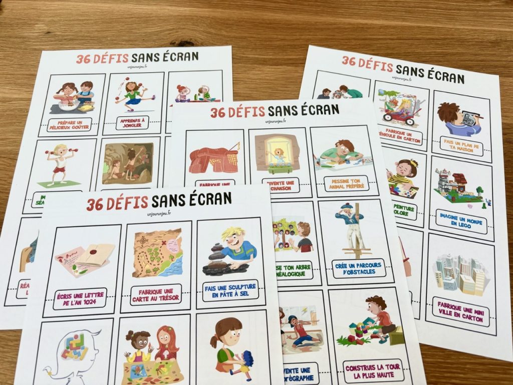 36 défis sans écran - 1