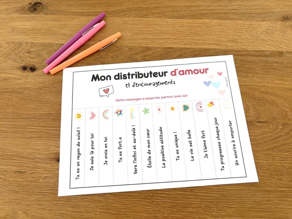 Mon distributeur d'amour et d'encouragements - 2