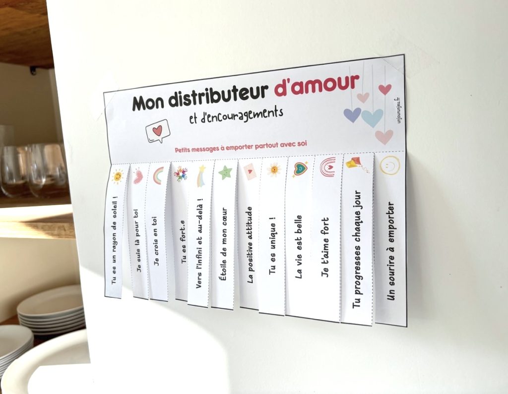 Mon distributeur d'amour et d'encouragements - 5