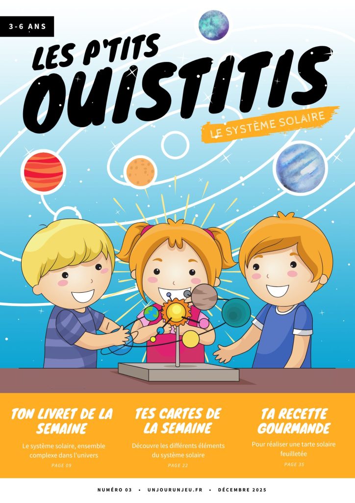 Les P'tits Ouistitis étudient le système solaire