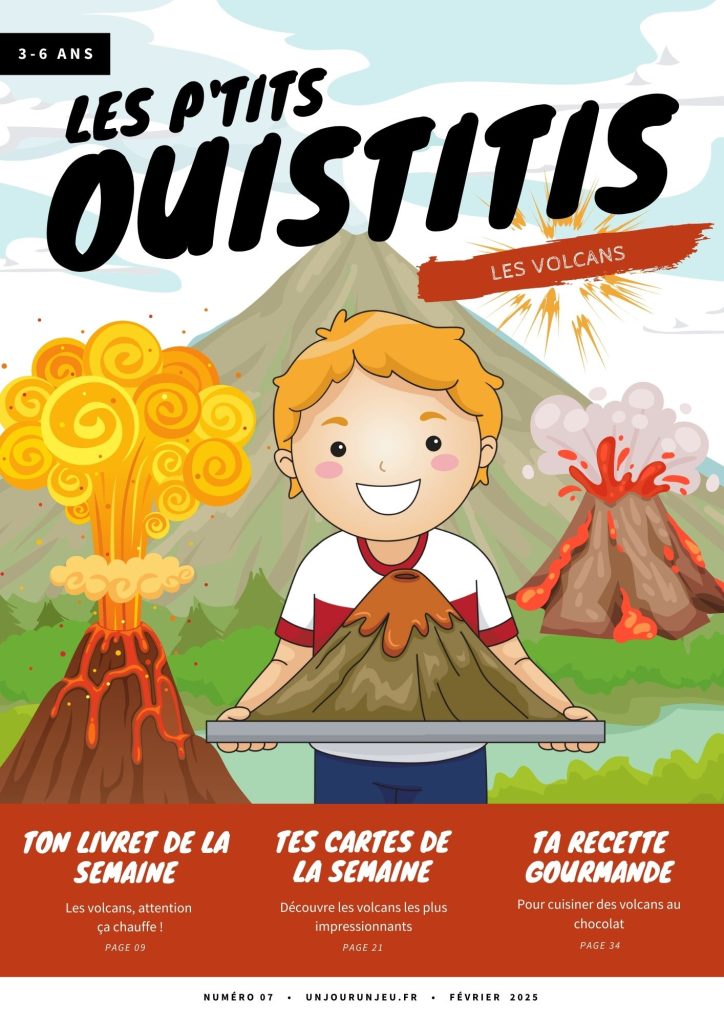 Les P'tits Ouistitis étudient les volcans