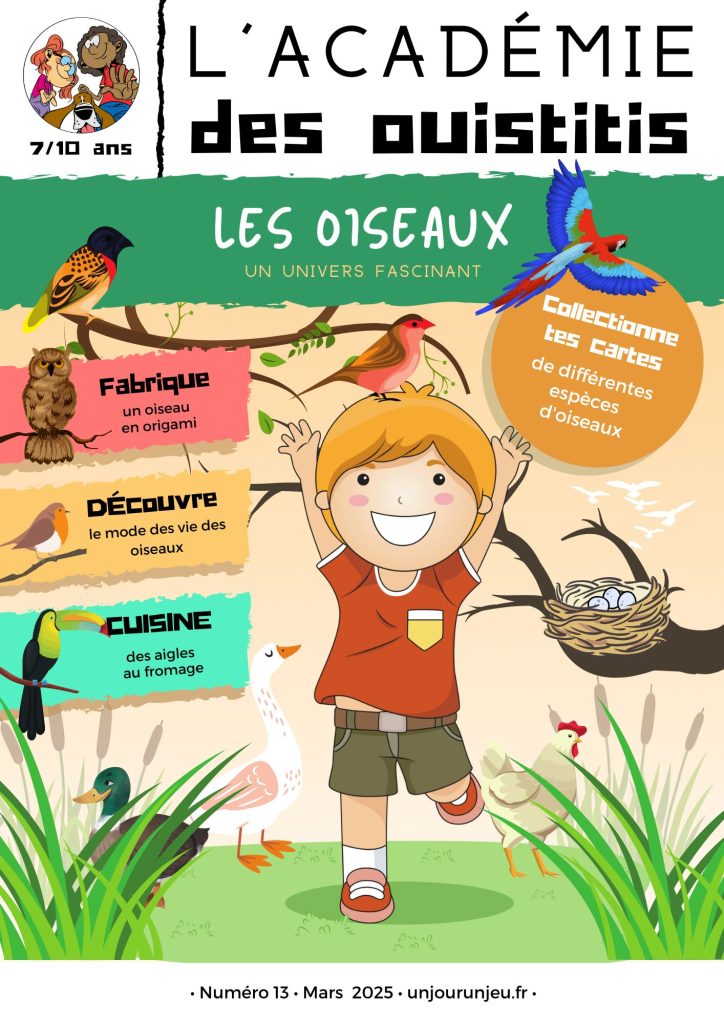 L'Académie des Ouistitis observe les oiseaux