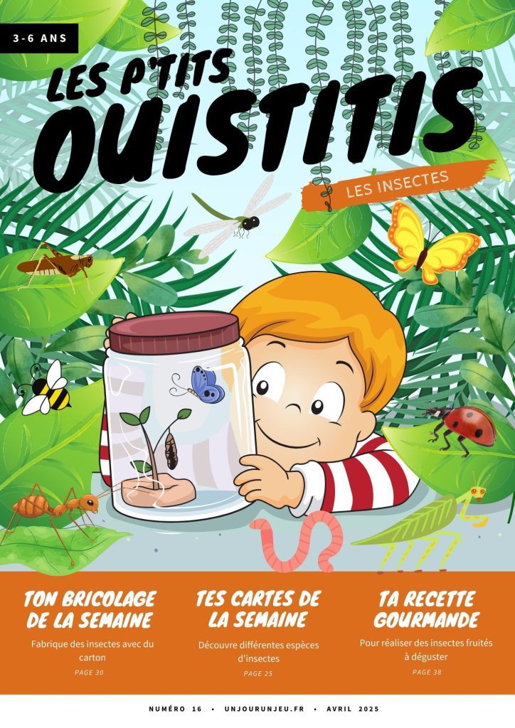 Les P'tits Ouistitis observent les insectes