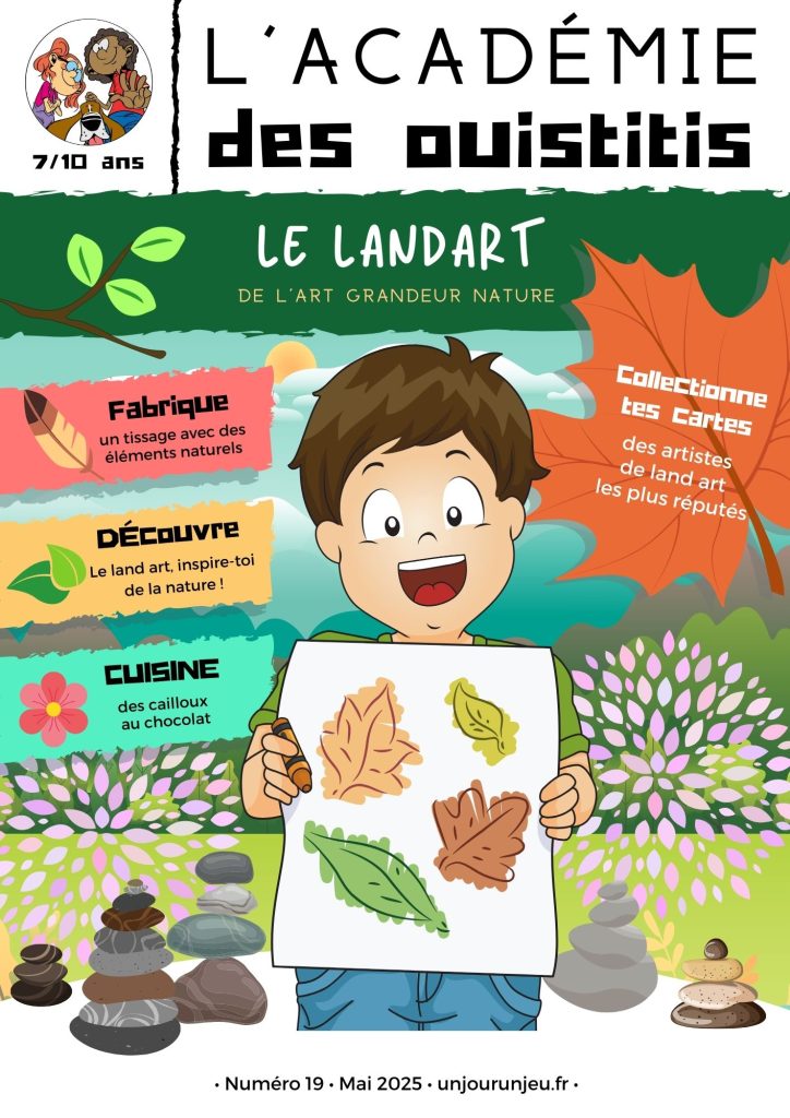 L'Académie des Ouistitis à la découverte du land art
