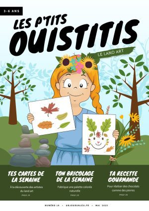 Les P'tits Ouistitis à la découverte du land art