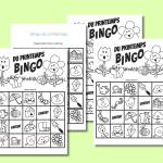 Le bingo du printemps