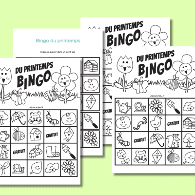 Le bingo du printemps