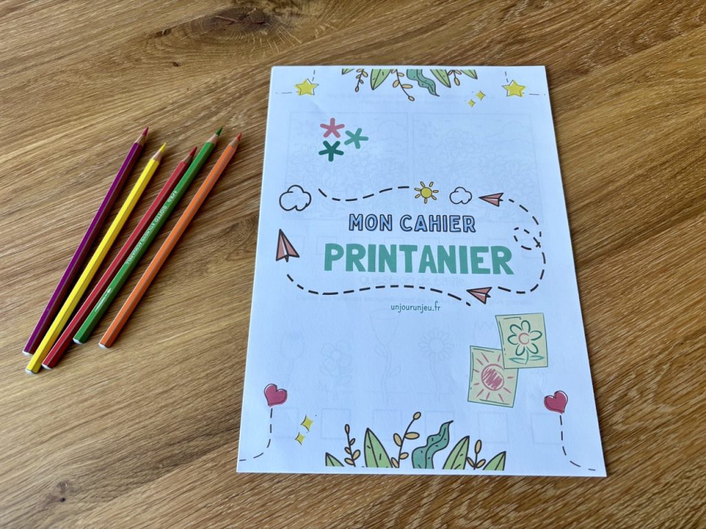 Mon cahier printanier