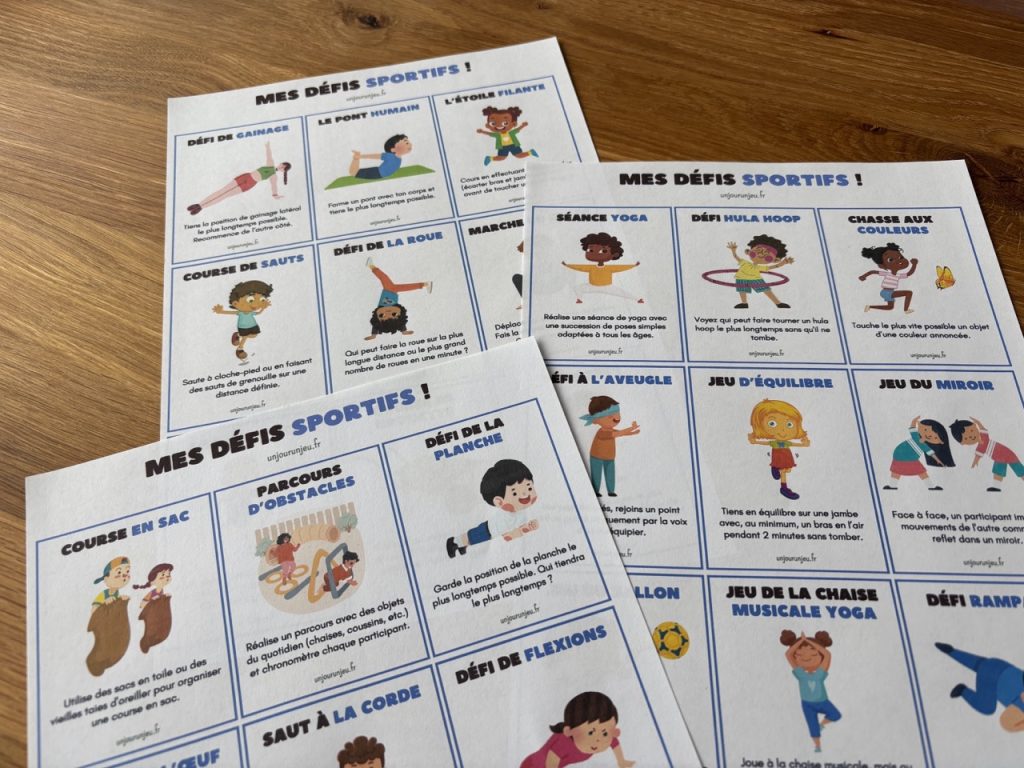 Mes défis sportifs