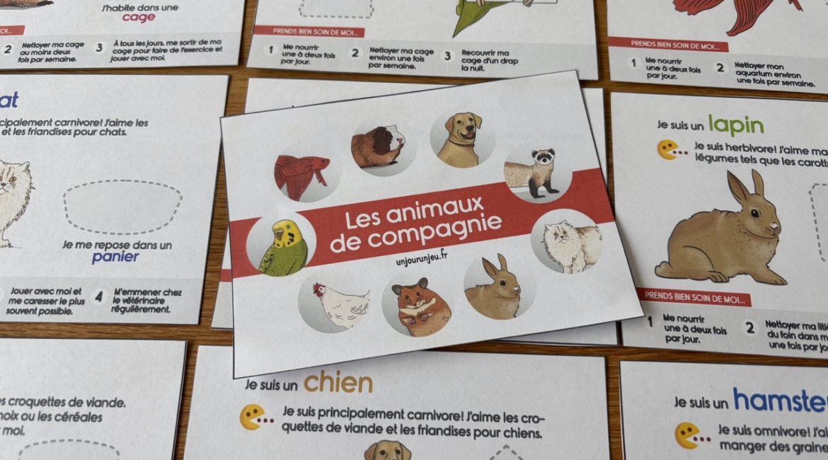 Mon livret à compléter sur les animaux de compagnie