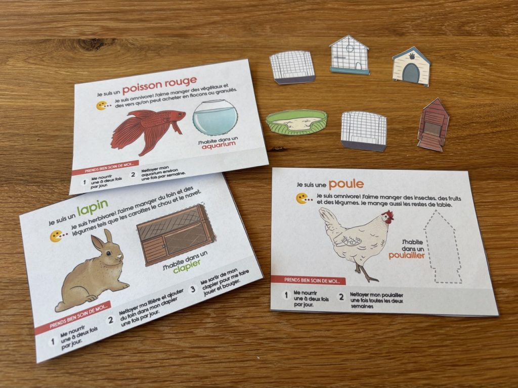 Les animaux de compagnie