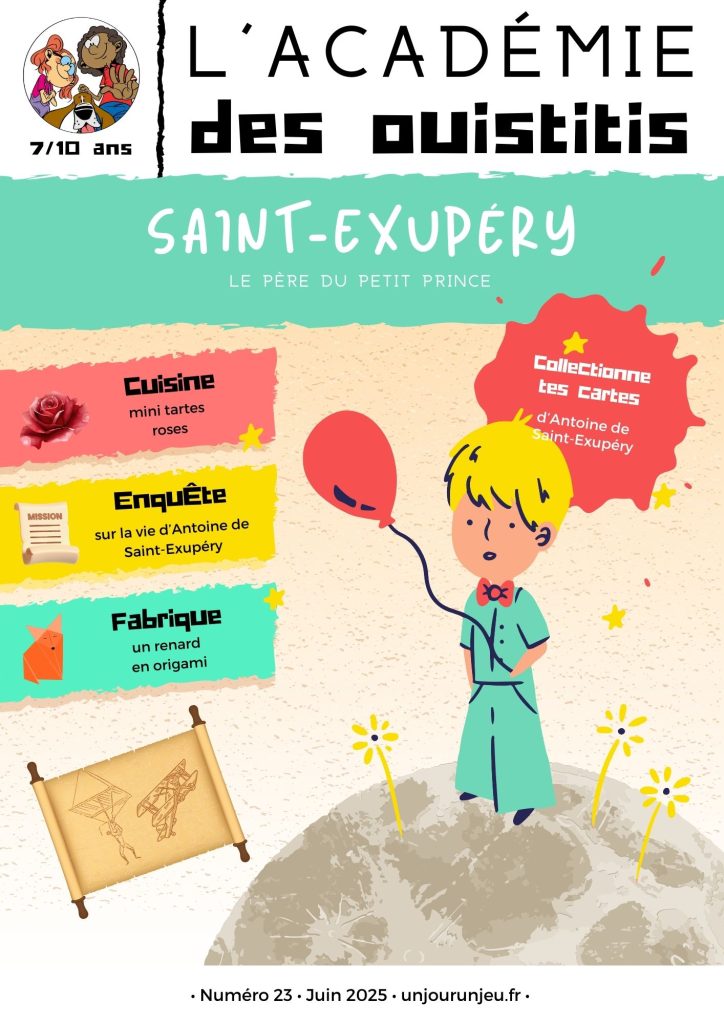 L'Académie des Ouistitis découvre Antoine de Saint-Exupéry