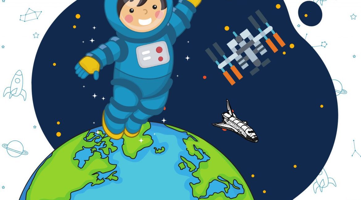 Les P'tits Ouistitis à bord de la Station Spatiale Internationale