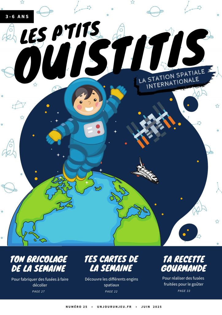 Les P'tits Ouistitis à bord de la Station Spatiale Internationale